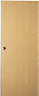 John Carr 1 panel Morton Flush Internal Door, (H)1981mm (W)838mm (T)35mm