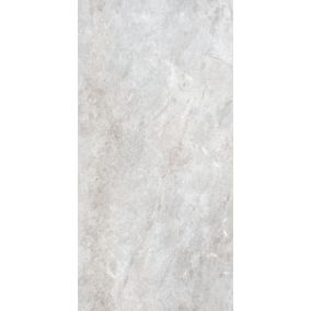 Johnson Tiles Arlo Flint Satin Shimmer print Stone effect Ceramic Indoor Wall Tile Sample