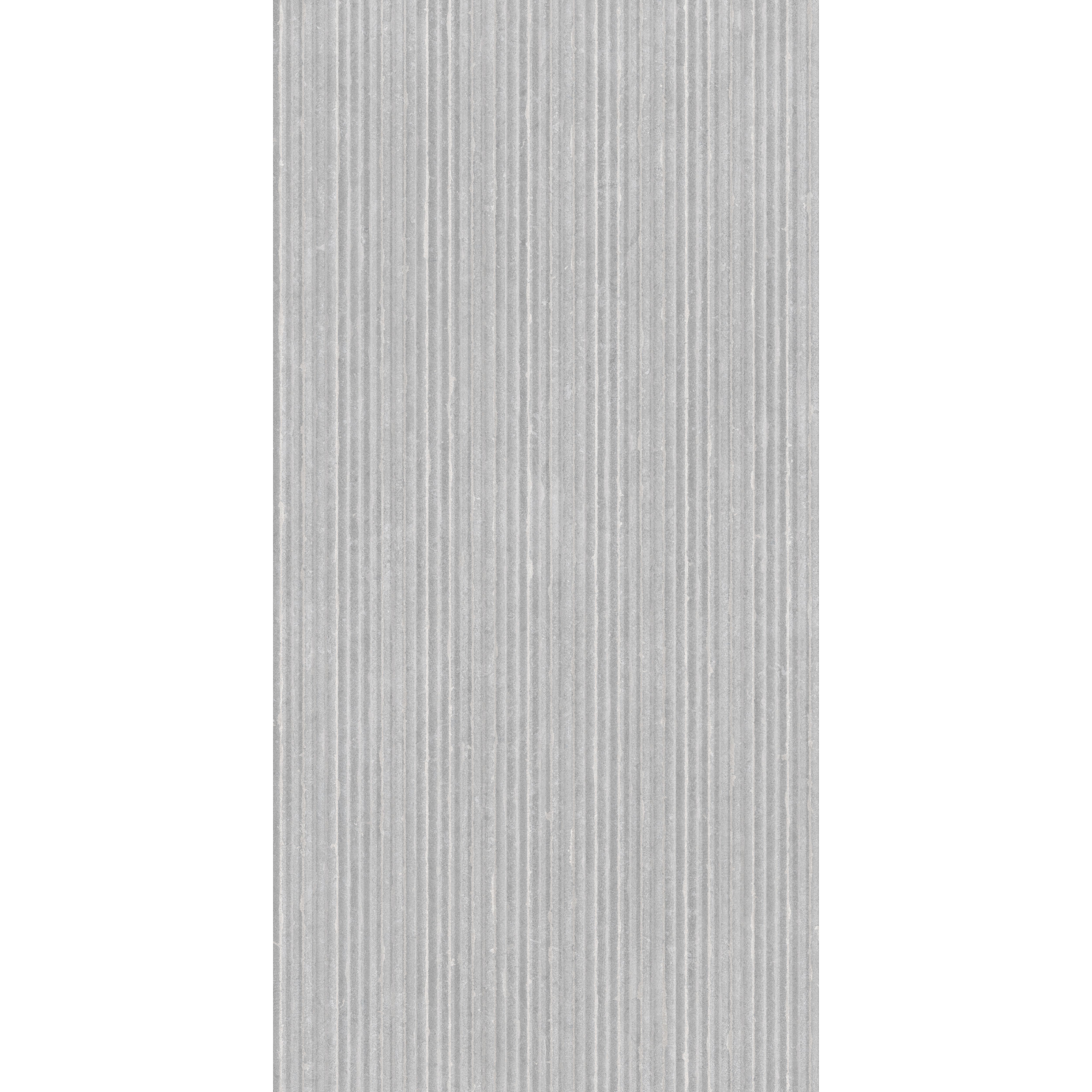 Johnson Tiles Marlow Grey & Beige Matt Décor Cement tile effect Textured Ceramic Indoor Wall Tile Sample