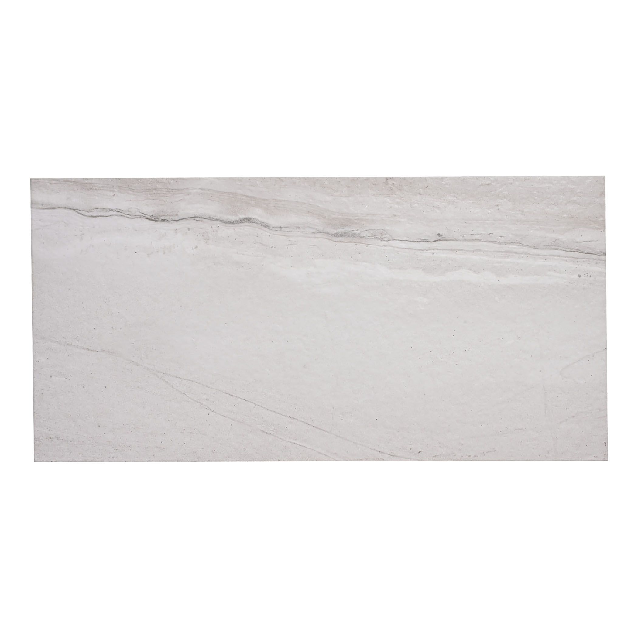 Johnson Tiles Sabana Sand Matt Stone effect Textured Ceramic Indoor Wall Tile, Pack of 6, (L)600mm (W)300mm