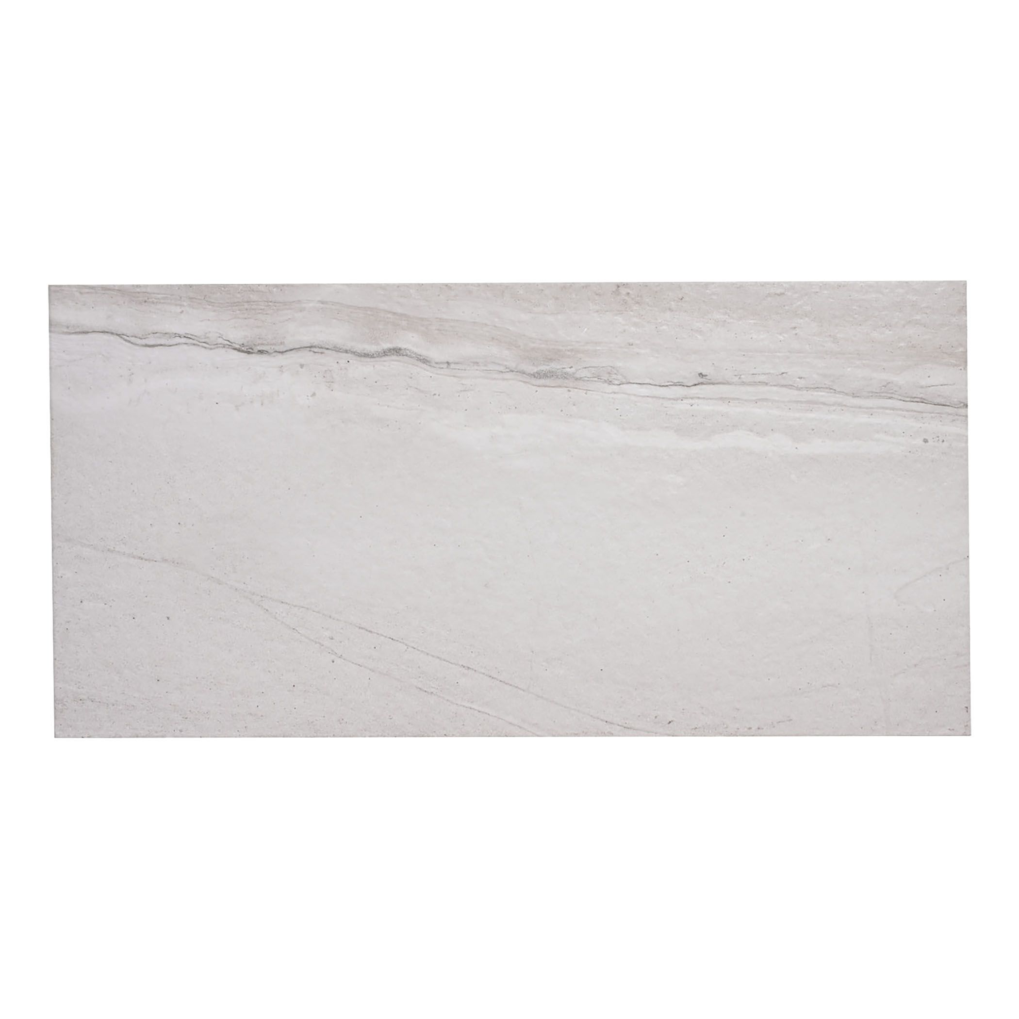 Johnson Tiles Sabana Sand Matt Stone effect Textured Ceramic Indoor Wall Tile, Pack of 6, (L)600mm (W)300mm