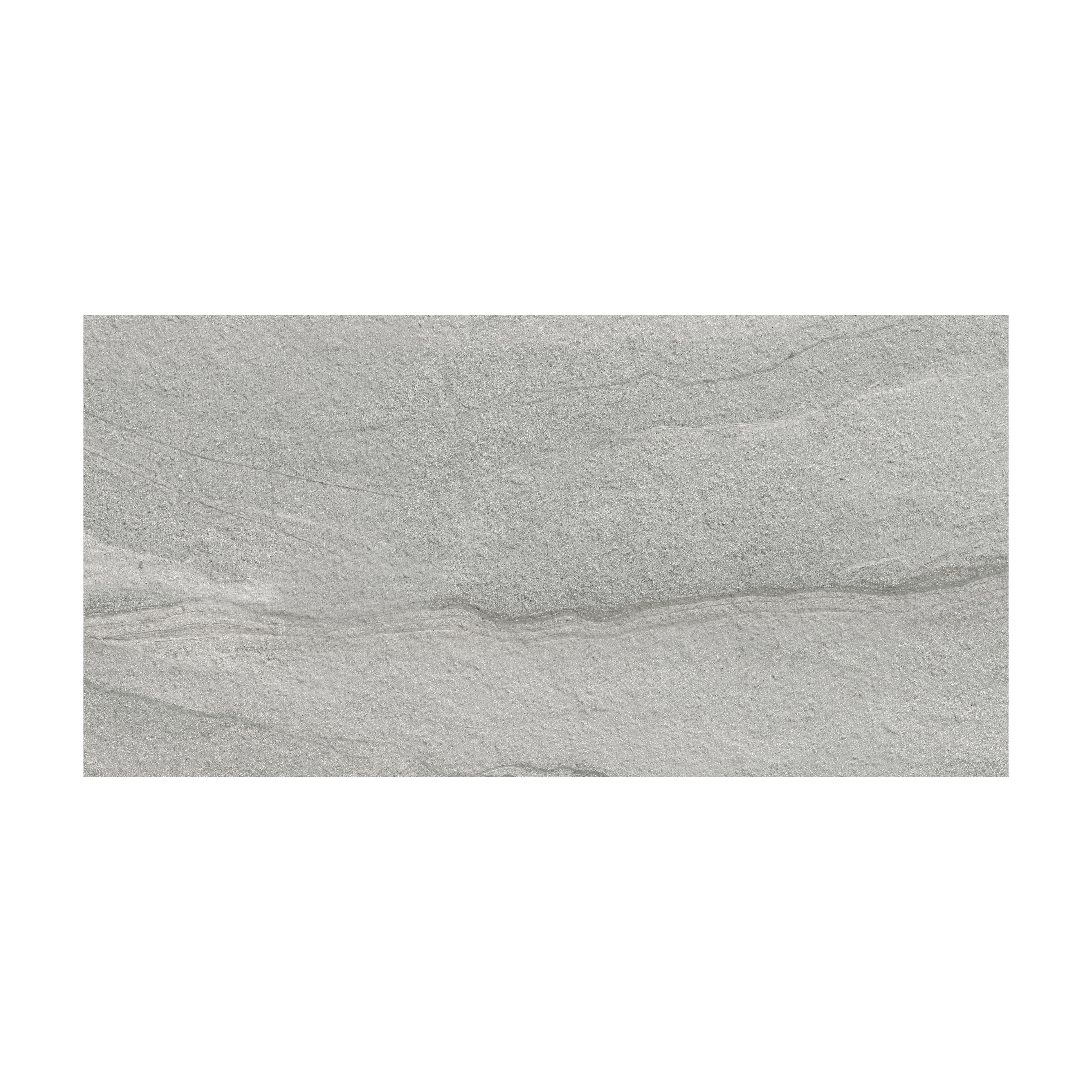 Johnson Tiles Sabana Slate Matt Stone effect Textured Ceramic Indoor Wall Tile Sample