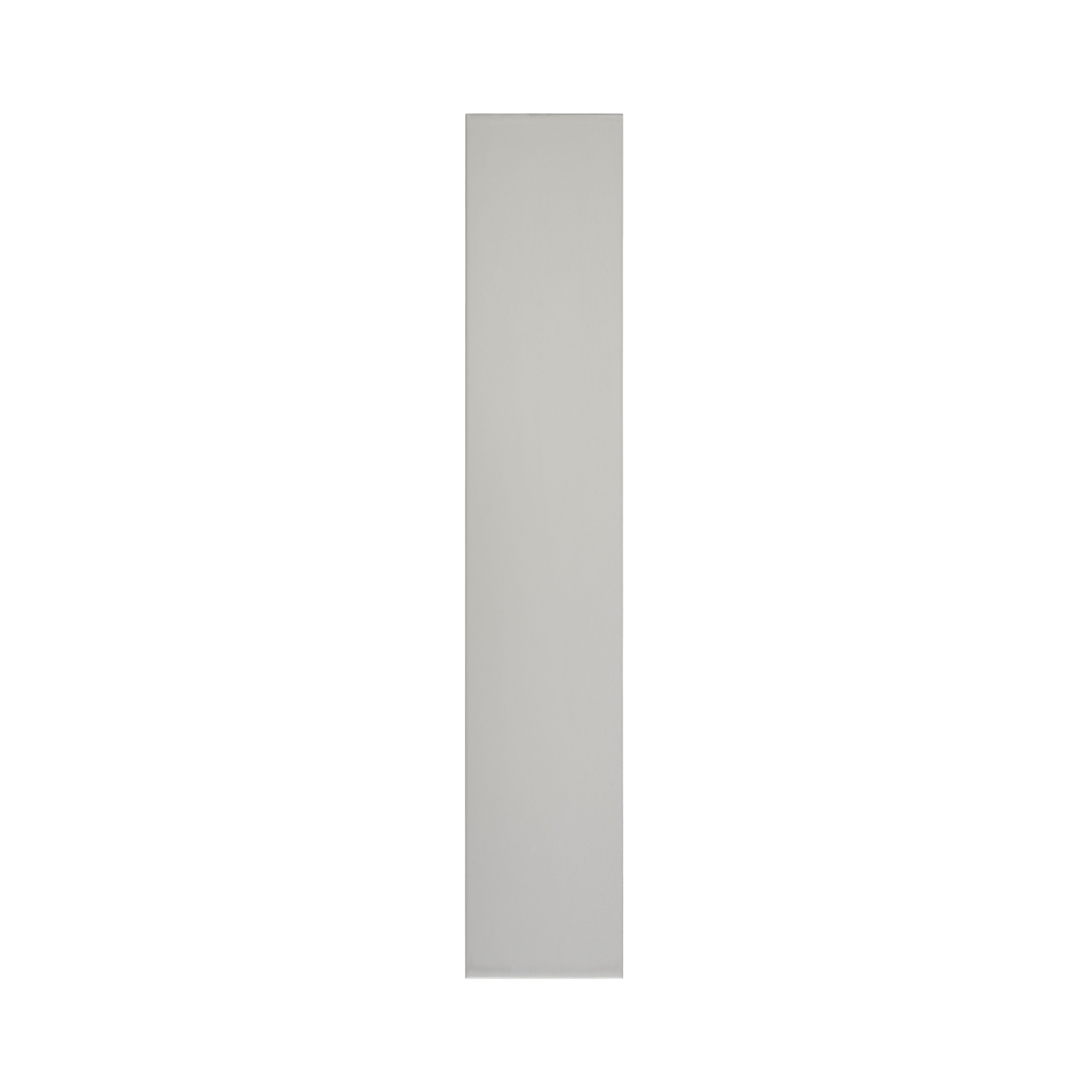 Johnson Tiles Serene Grey Satin Ceramic Indoor Wall tile, Pack of 34, (L)400mm (W)75mm