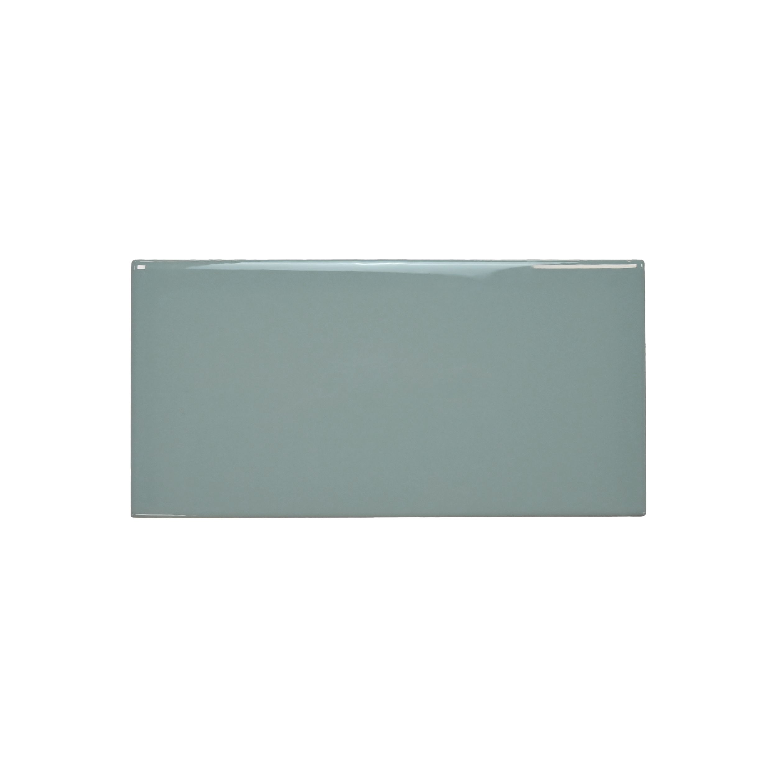 Johnson Tiles Veneto Blue Gloss Ceramic Indoor Wall tile, Pack of 50, (L)200mm (W)100mm