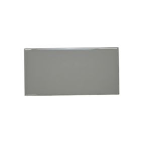 Johnson Tiles Veneto Grey Gloss Ceramic Indoor Wall tile Sample