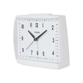 Jones Dreamland White Quartz Alarm clock