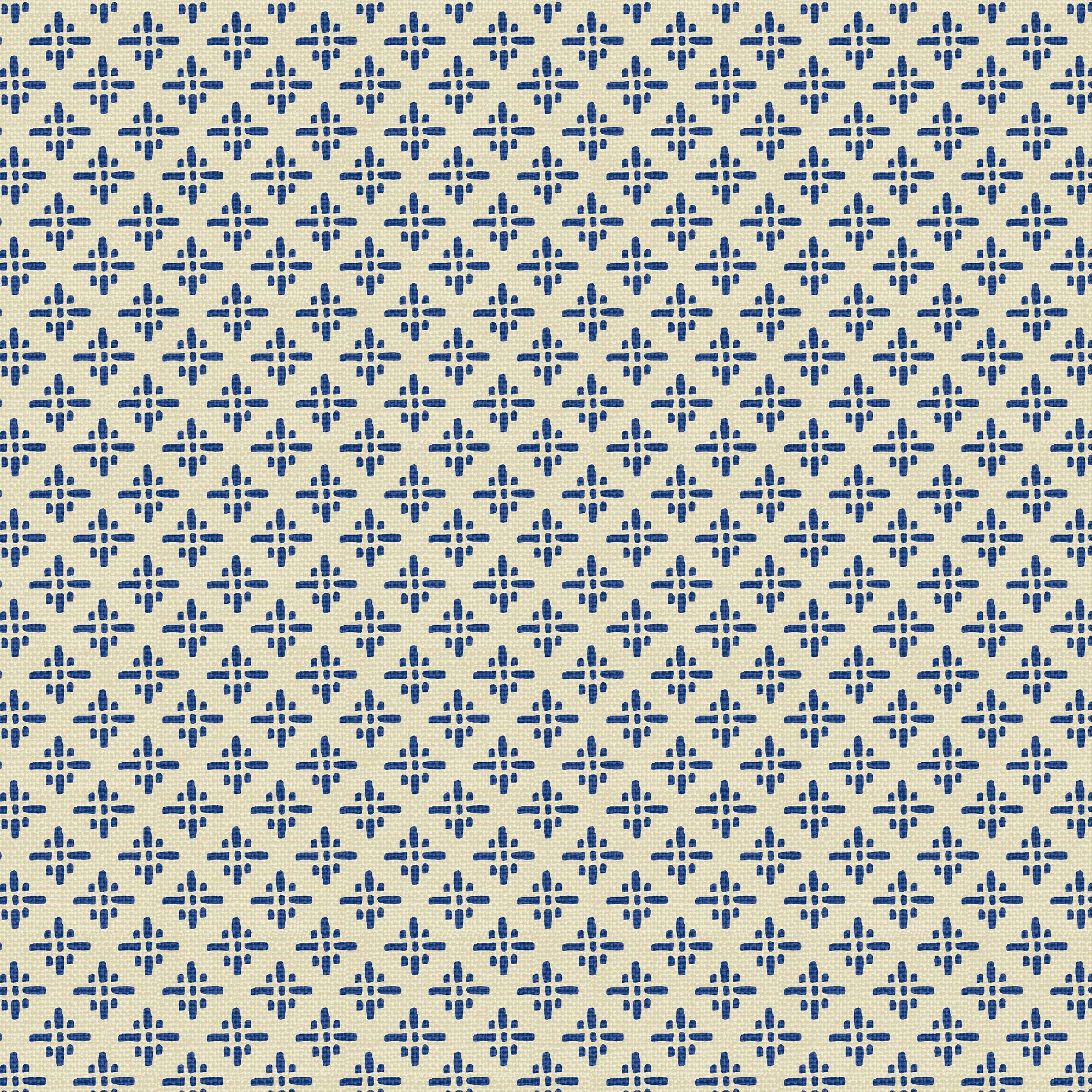 Joules Blue Geometric Smooth Wallpaper Sample