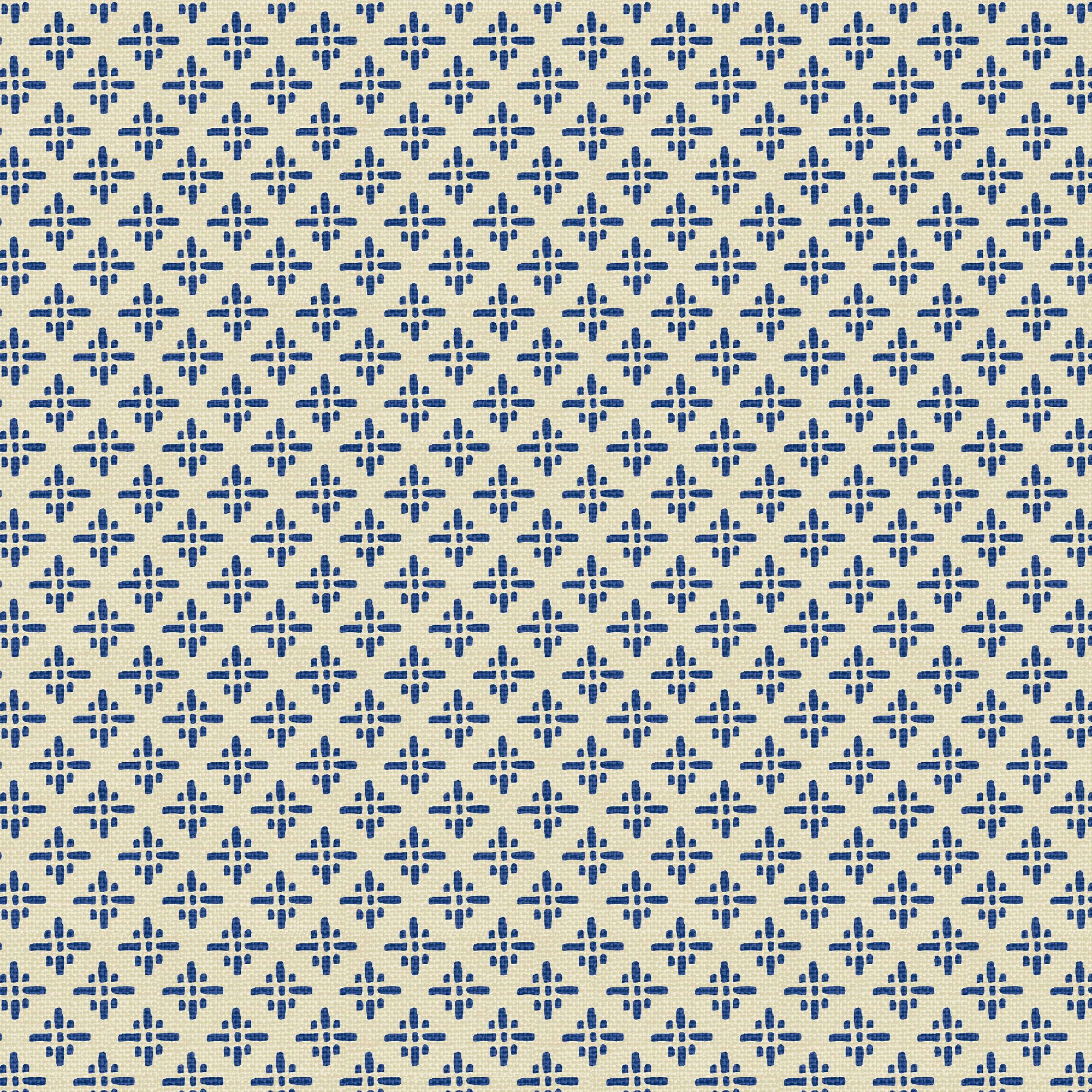 Joules Blue Geometric Smooth Wallpaper Sample