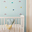 Joules Blue Whatever the weather icons Smooth Wallpaper