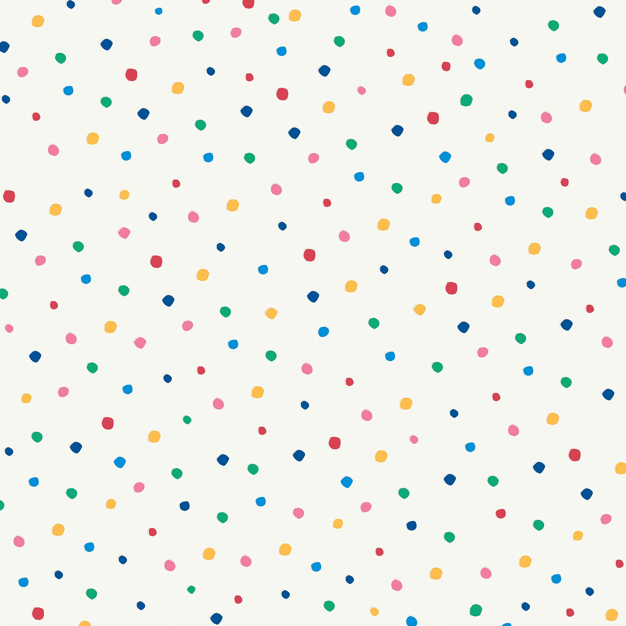 Joules Multicolour Spot Smooth Wallpaper