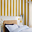 Joules Yellow Harbaugh stripe Smooth Wallpaper