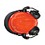 JSP Orange & black Forestry helmet with Ear defenders & visor
