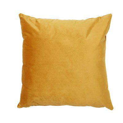 Plain yellow hot sale cushions