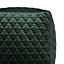 JTS Quilted Bean bag cube, Bottle green