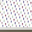 K2 Multicolour Feather Wallpaper