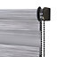 Kala Corded Grey Striped Day & night Roller blind (W)60cm (L)180cm