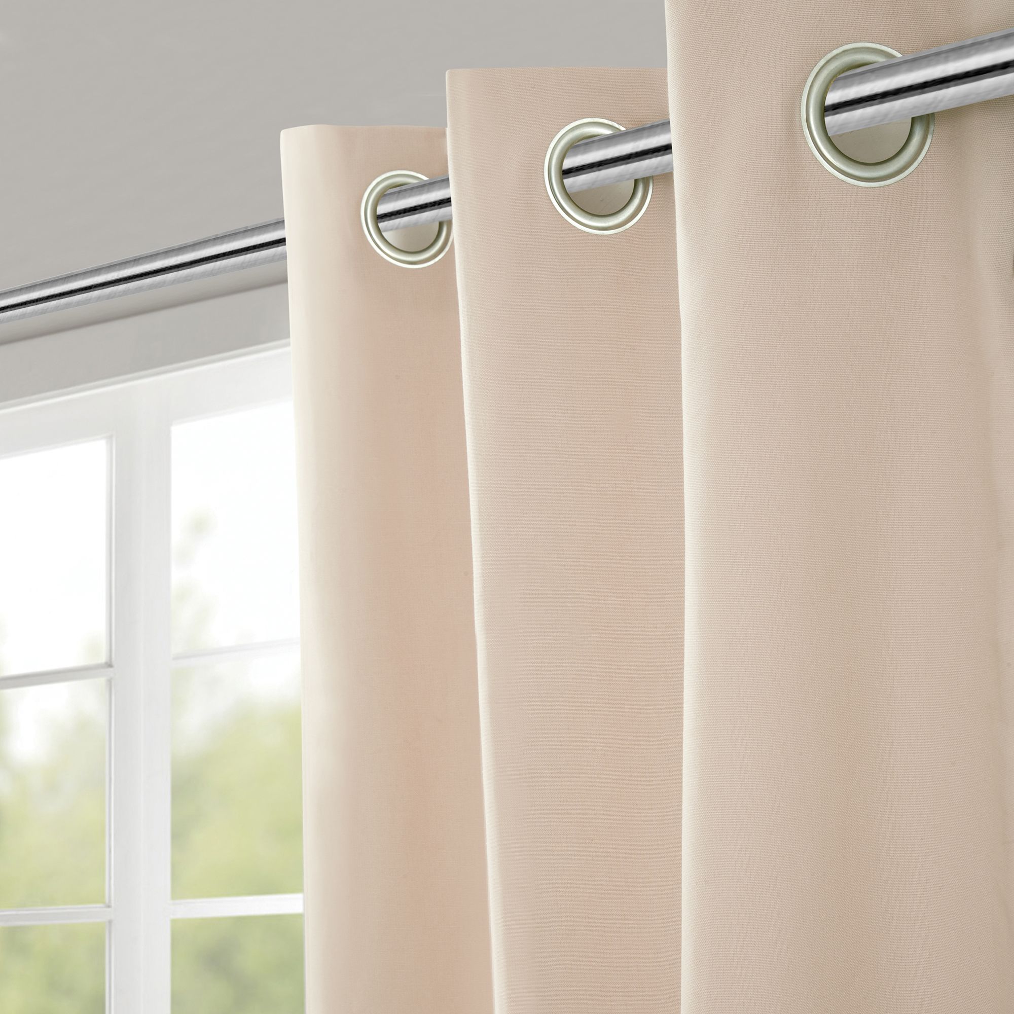 Shop curtain poles.