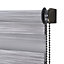 Kala Corded Grey Striped Day & night Roller Blind (W)60cm (L)240cm
