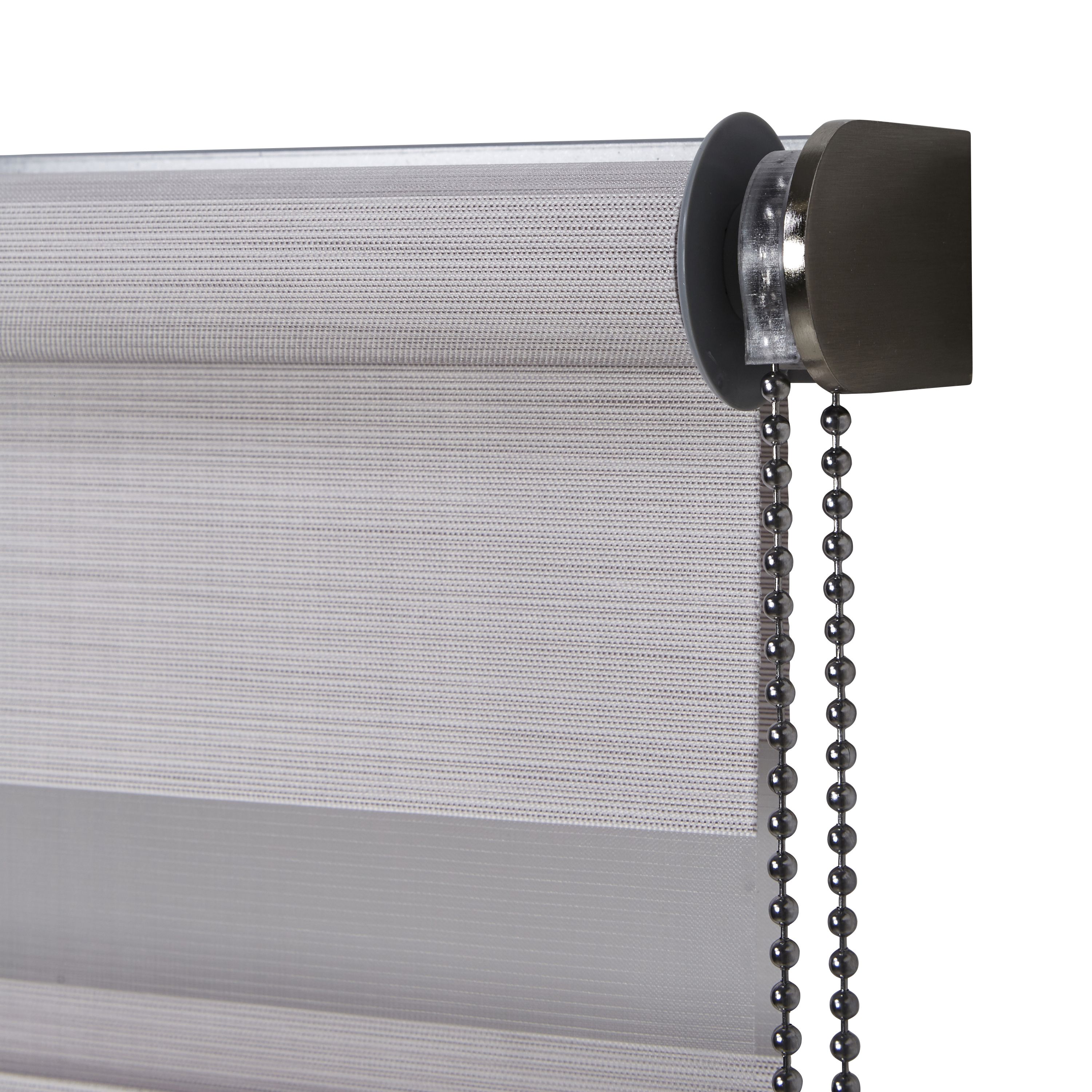 Kala Corded Natural Striped Day & night Roller blind (W)120cm (L)180cm