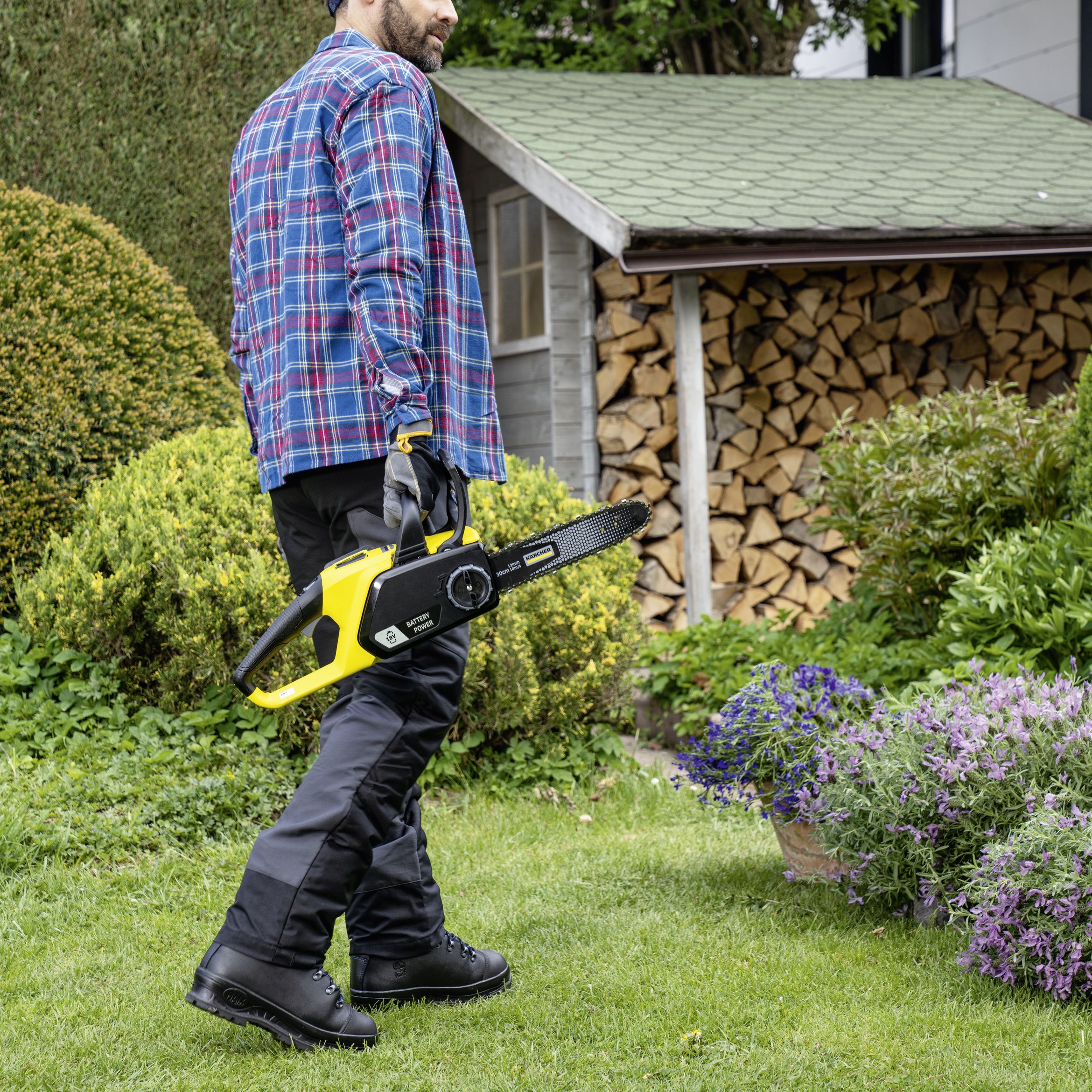 Kärcher 18V CNS 18-30 Cordless 300mm Chainsaw - BARE