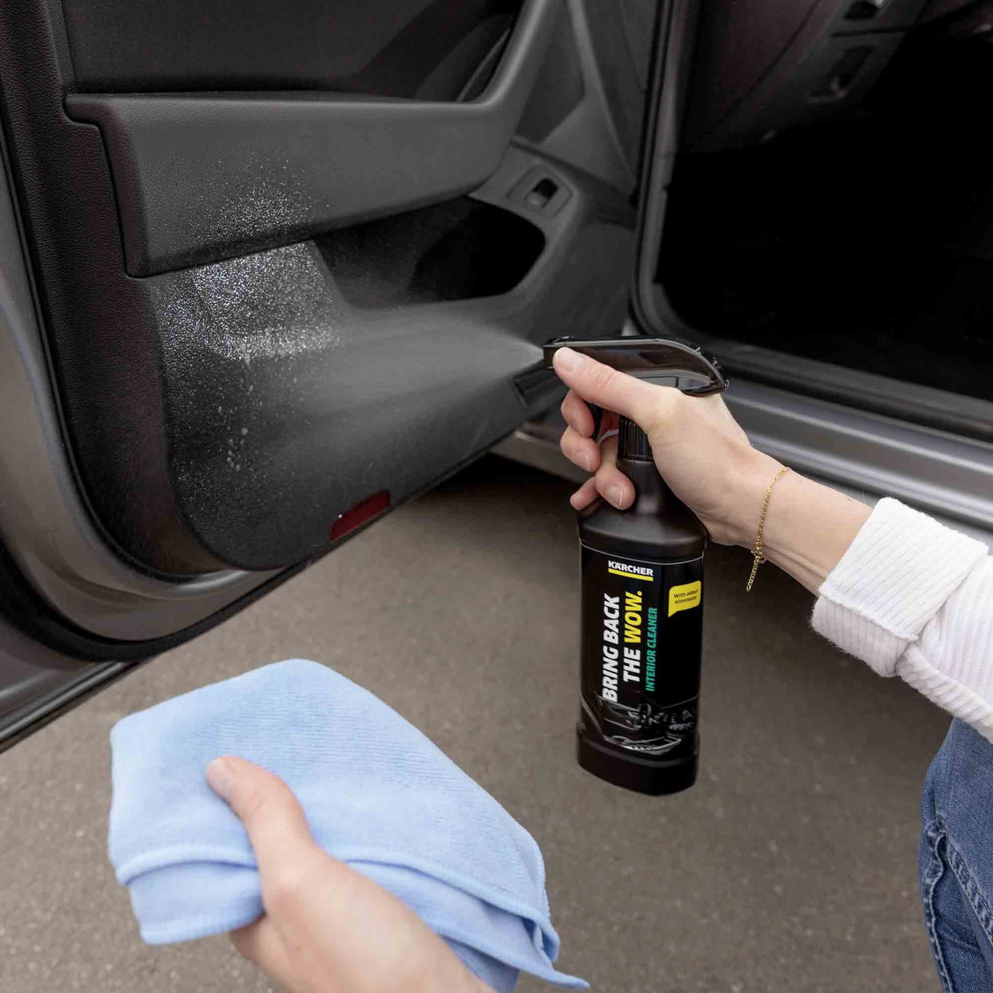 Kärcher Carpet, door panels, roof lining, seats & soft top vinyl Interior cleaner, 500ml Bottle