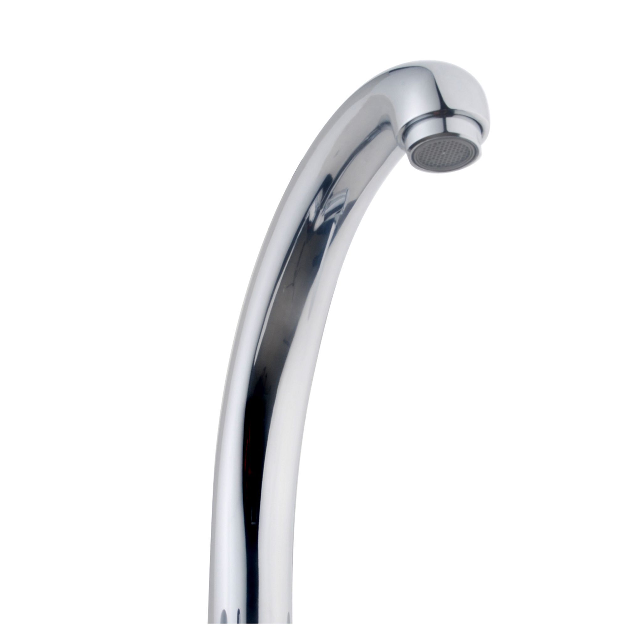 Keld Chrome effect Kitchen Monobloc Tap
