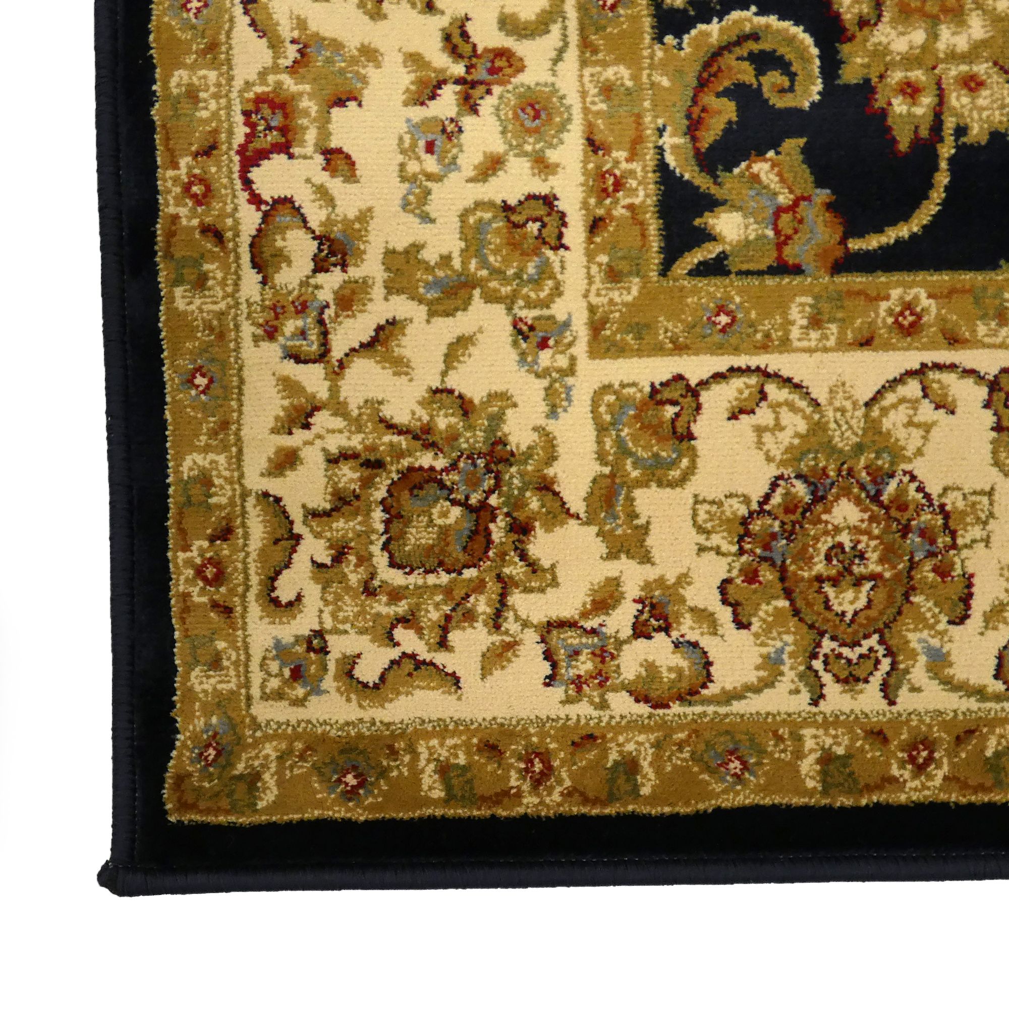 Kendra Navy Traditional Rug 140cmx80cm
