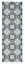 Kensington Blue Tile design Heavy duty Mat, 150cm x 50cm