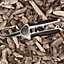 Kent & Stowe Garden Cutting Grey & Black Precision Garden snips (H) 206mm x (W) 157mm