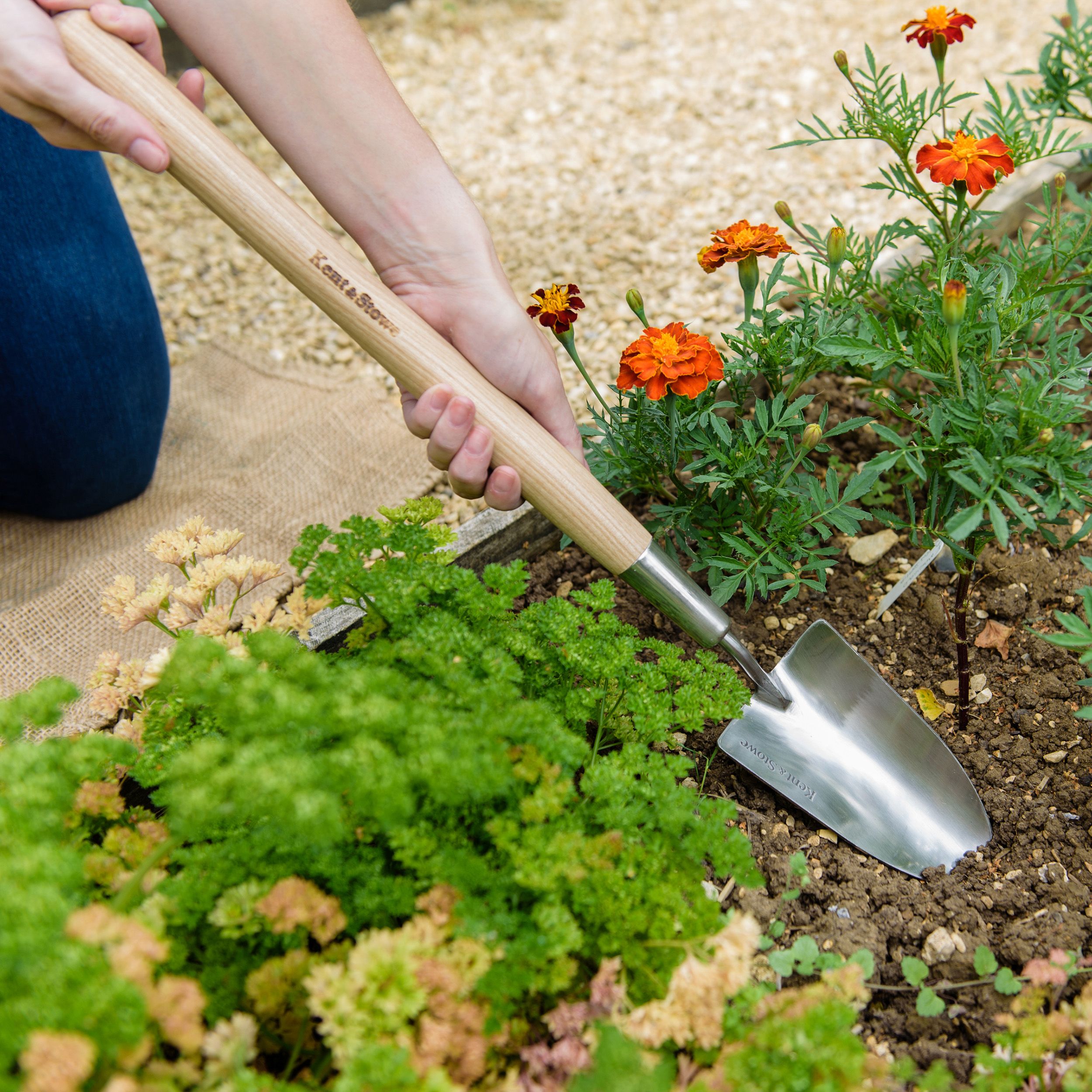 Kent & Stowe Hand Trowels Natural Trowel (H) 600mm x (W) 80mm