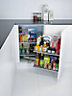 Kesseböhmer Corner cabinet Soft-close fixings included Pull out storage, (H)525mm (W)971mm
