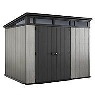 Keter Artisan 9x7 Pent Tongue & groove Plastic Shed