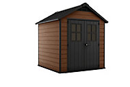 Keter Newton 7x7 Apex Tongue & groove Composite Shed