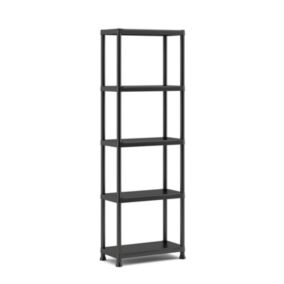 Keter Plus Shelf 5 shelf Plastic Shelving unit (H)1740mm (W)600mm