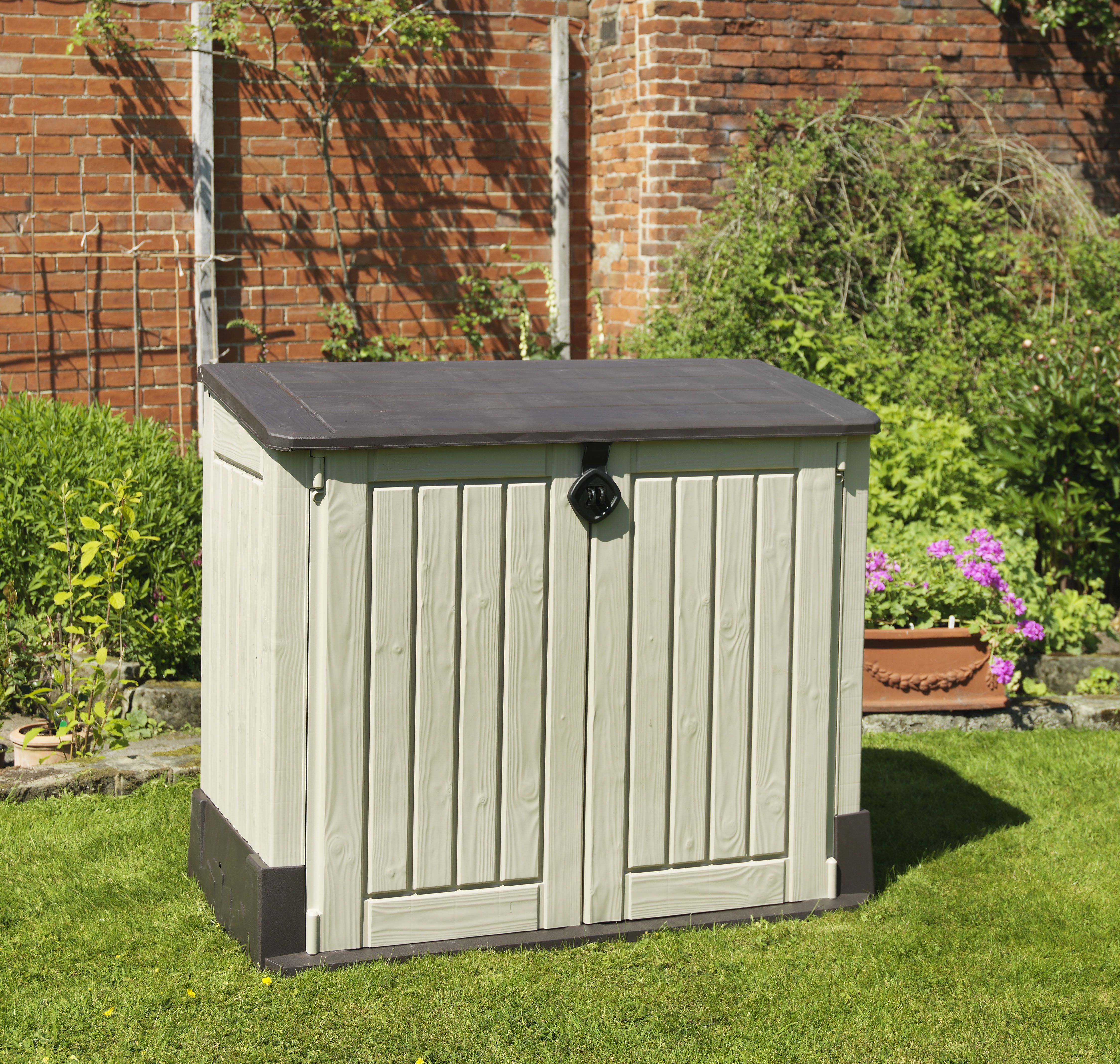 Store-It-Out Midi Storage Shed - Brown