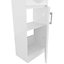 Kimbridge Gloss White Freestanding Cloakroom vanity unit & basin set (W)410mm (H)880mm