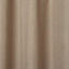 Kippens Beige plain Unlined Eyelet Voile curtain (W)140cm (L)260cm, Single