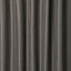 Klama Dark grey Plain Unlined Pencil pleat Curtain (W)117cm (L)137cm, Single