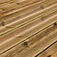 Klikstrom Green Pine Deck board (L)2.4m (W)144mm (T)27mm