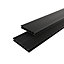 Klikstrom Neva Anthracite Composite Deck board (L)2.2m (W)145mm (T)21mm