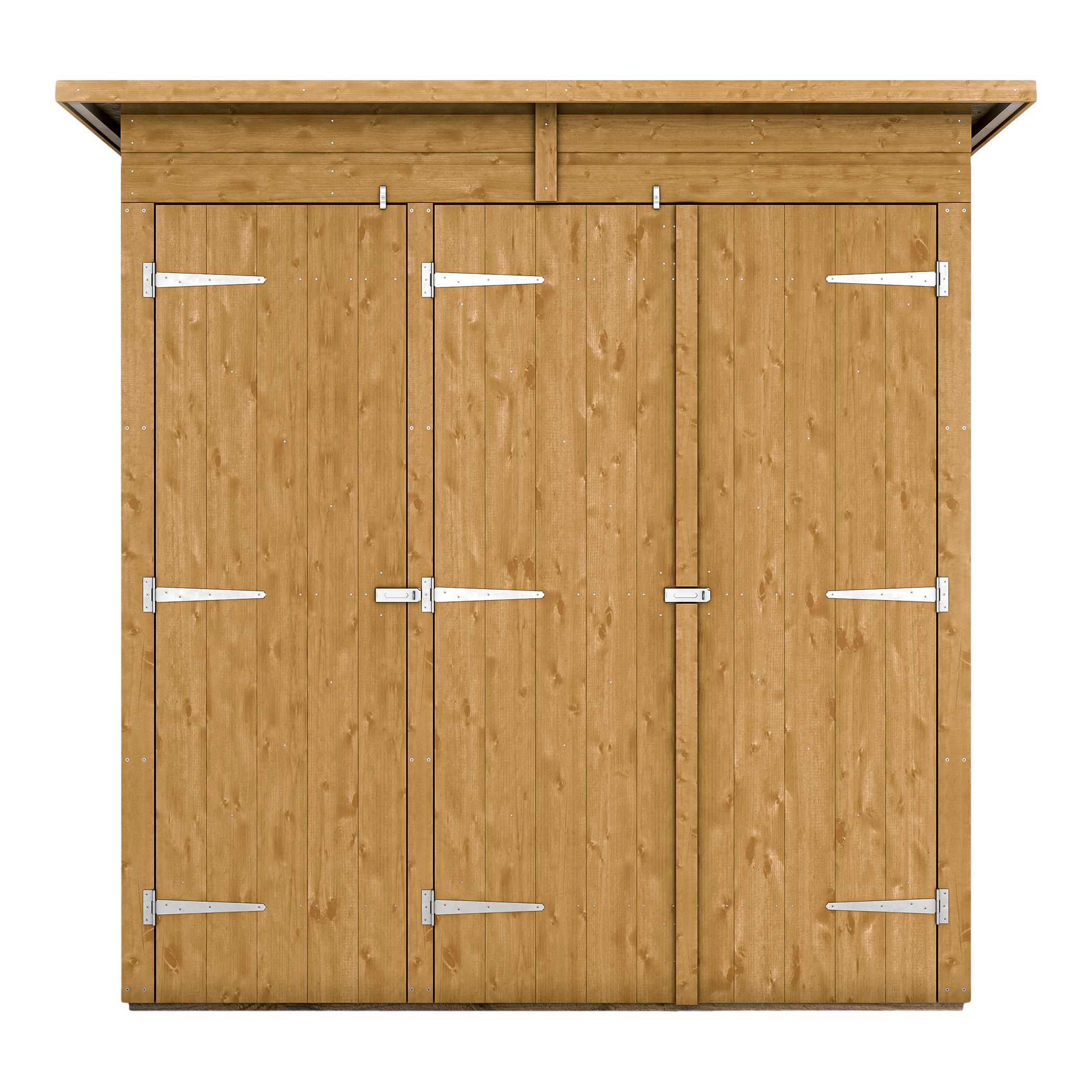 Klikstrom Pent 3 door Shed with floor