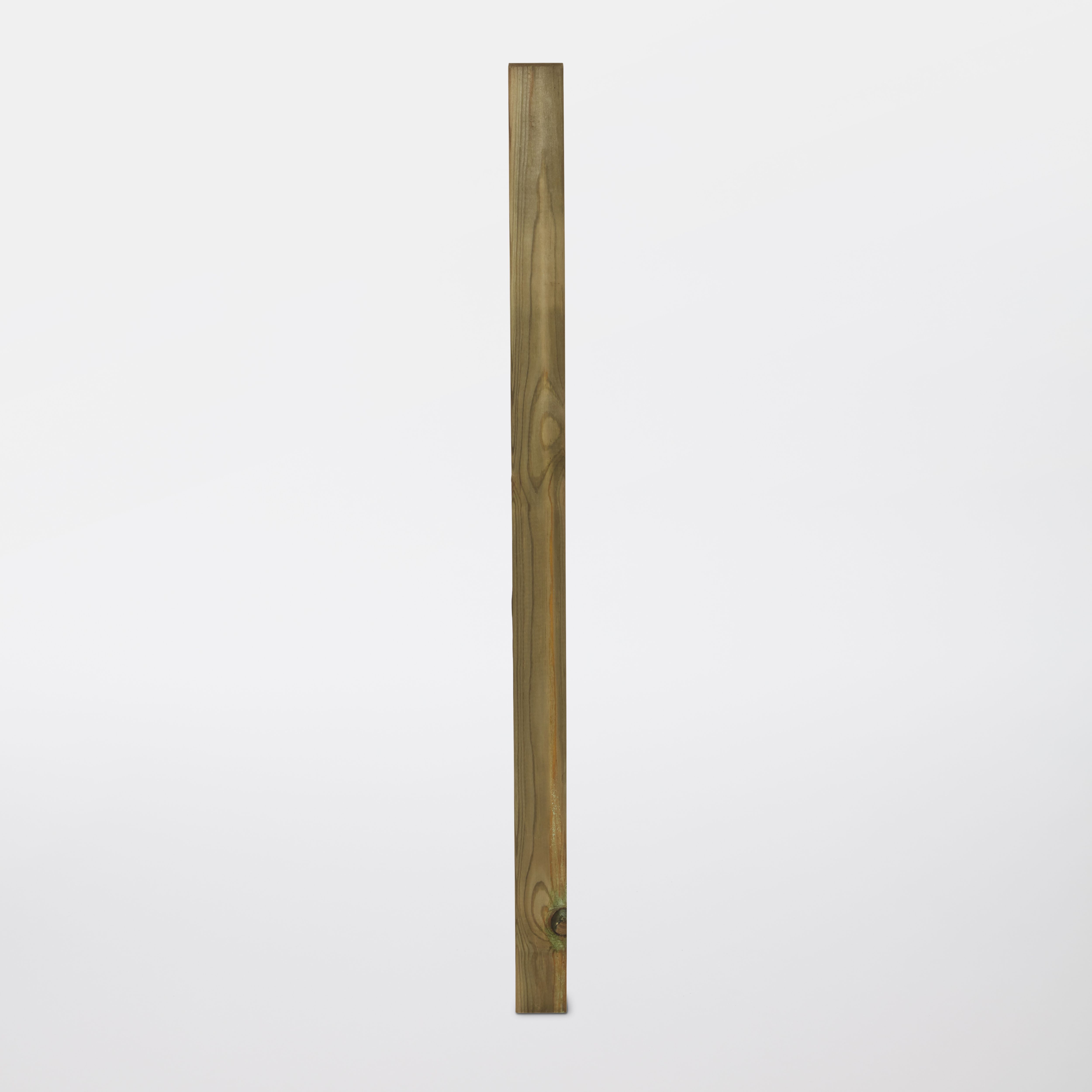 Klikstrom UC4 Natural Square Wooden Fence post (H)0.8m (W)45mm