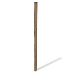 Klikstrom UC4 Natural Wooden Fence post (H)1.8m (W)70mm