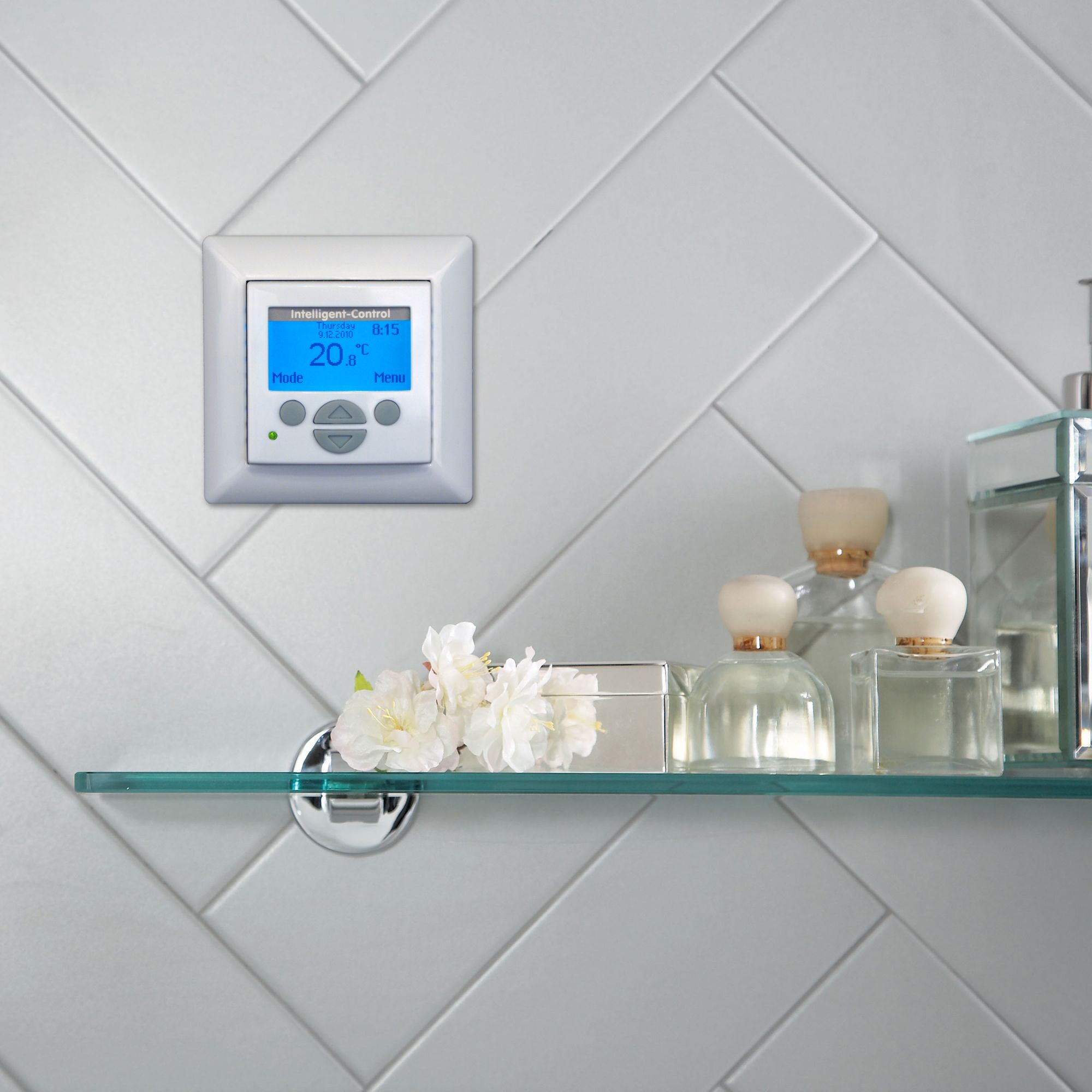 Klima Thermostats 825502 Smart Thermostat, White