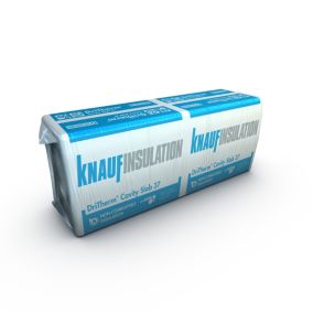 Knauf Insulation Wool Cavity slab (L)1.2m (W)0.46m (T)100mm, Pack of 8