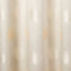 Kolla Beige Spotted Unlined Eyelet Curtain (W)167cm (L)228cm, Single