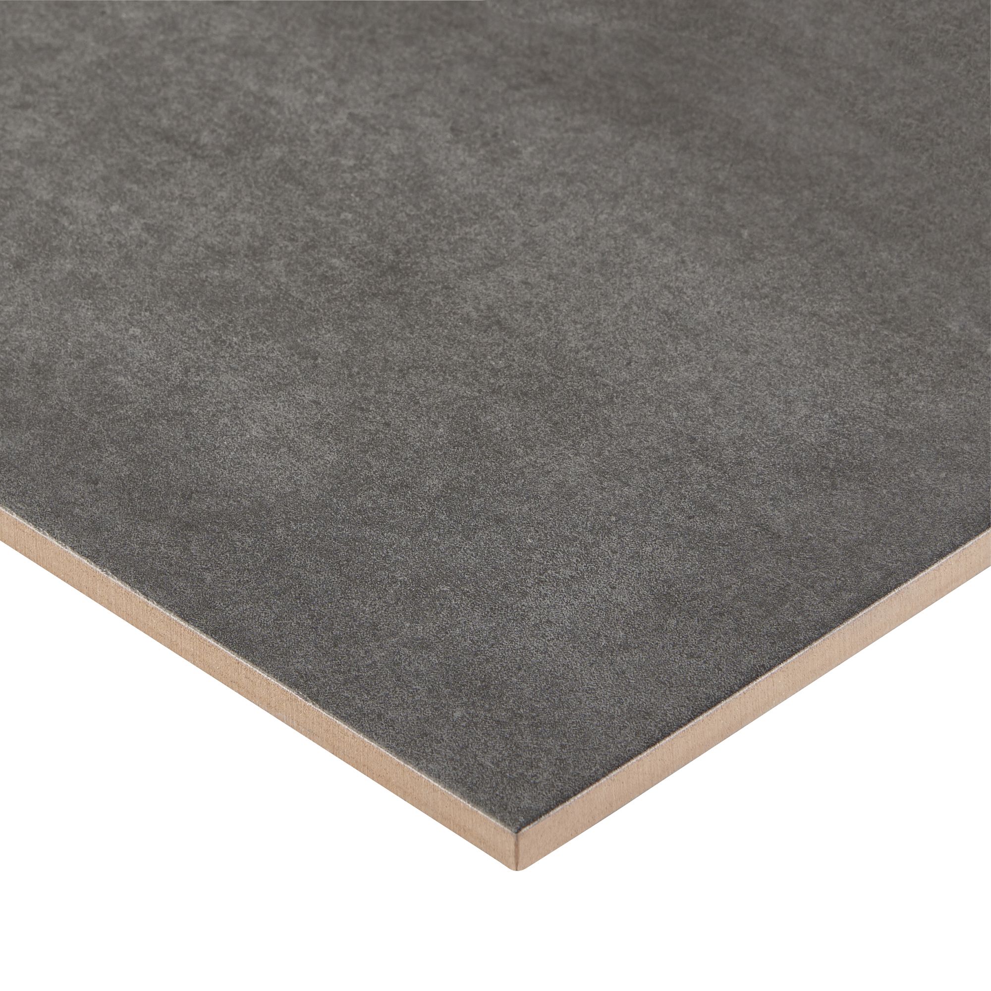 Konkrete Anthracite Matt Concrete effect Ceramic Indoor Wall Tile Sample