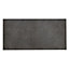 Konkrete Anthracite Matt Modern Concrete effect Porcelain Wall & floor Tile, Pack of 8, (L)307mm (W)617mm
