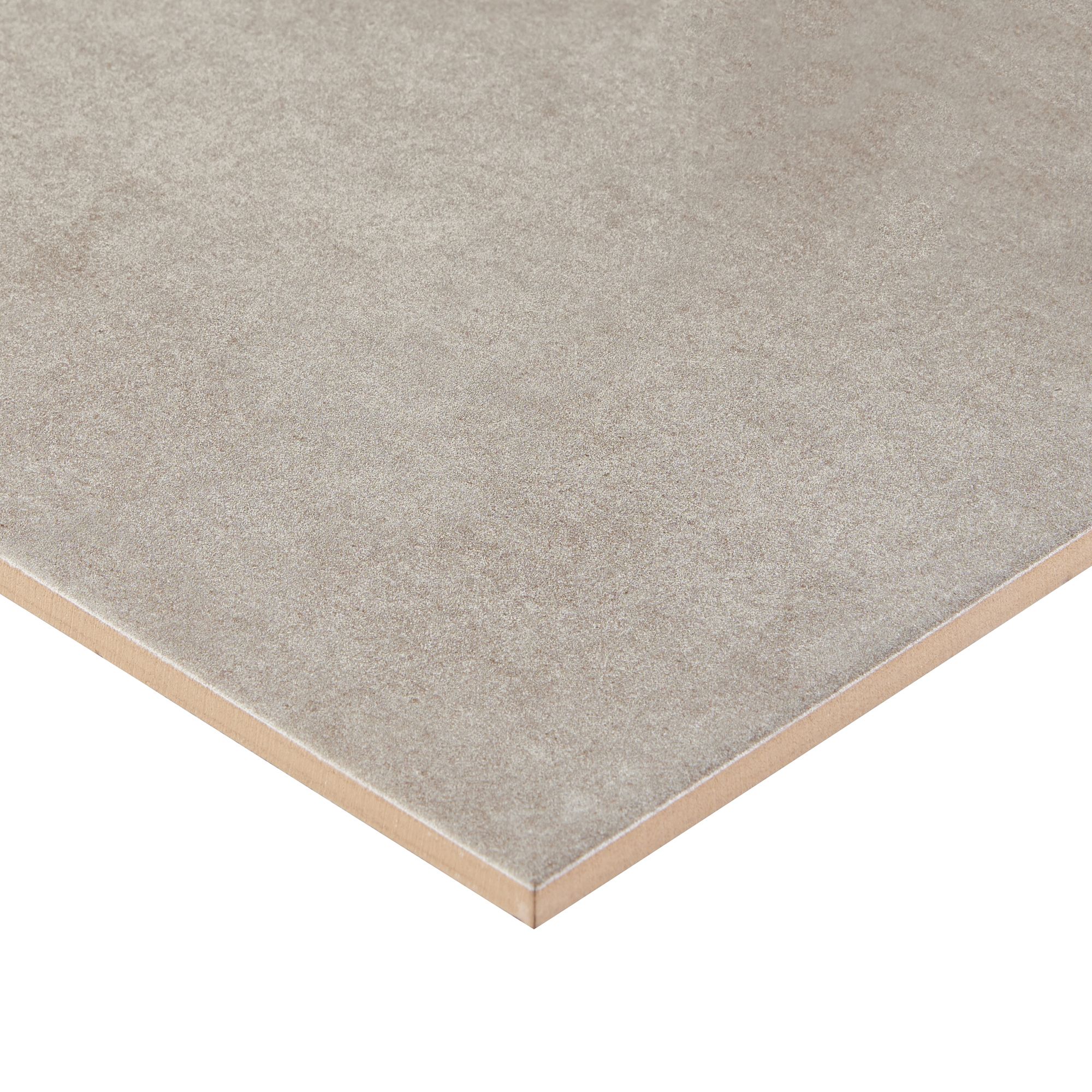 Konkrete Grey Matt Modern Concrete effect Ceramic Wall Tile Sample