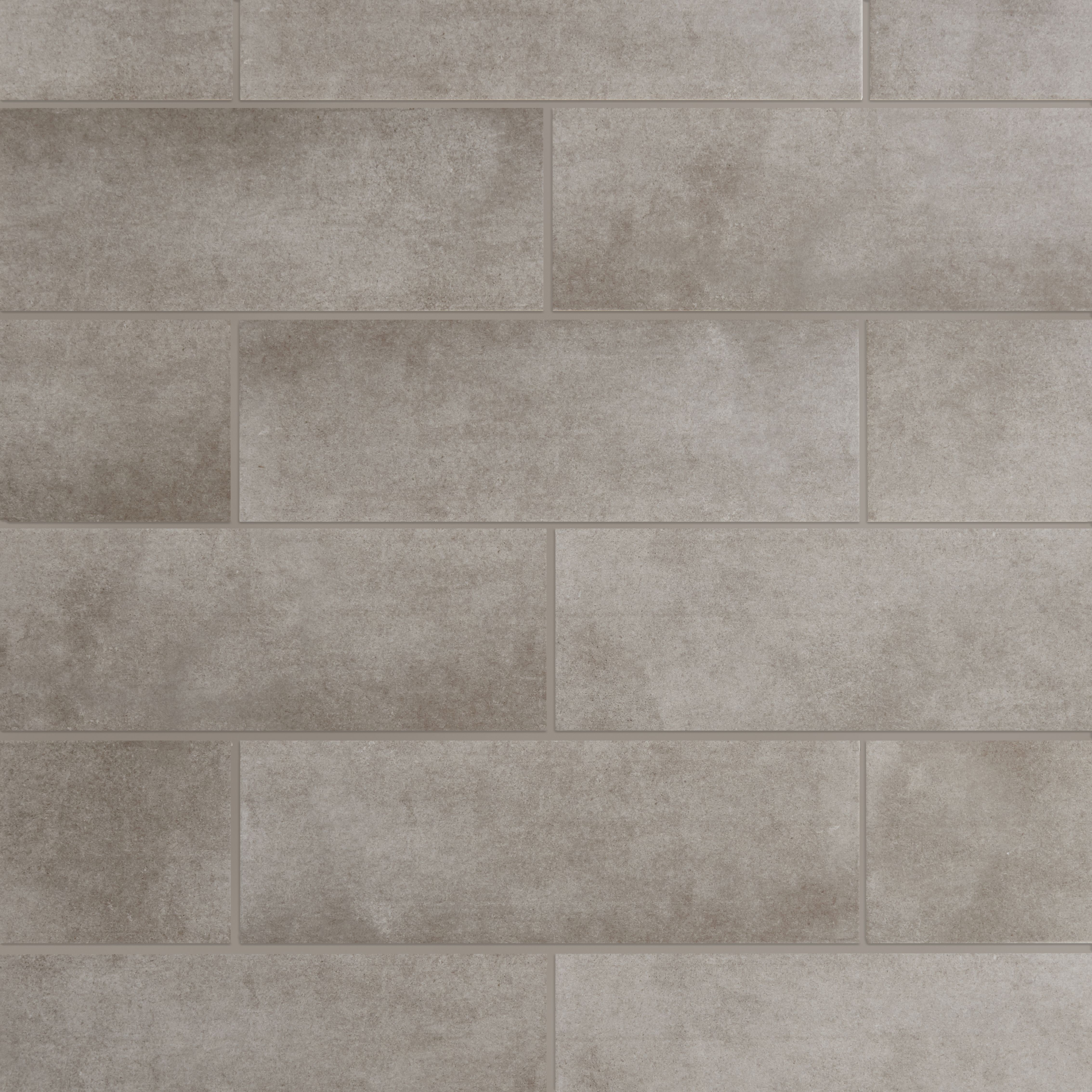 Konkrete Grey Matt Modern Concrete effect Ceramic Wall Tile Sample
